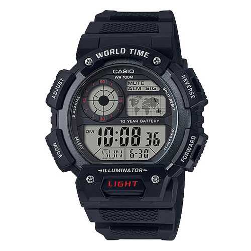 Наручные часы электронные мужские Casio Illuminator Collection AE-1400WH-1A в MEXX