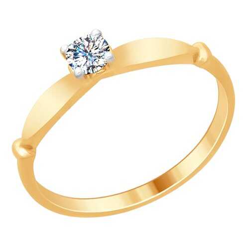 Кольцо женское SOKOLOV из серебра со Swarovski Zirconia 89010095 р.15 в MEXX