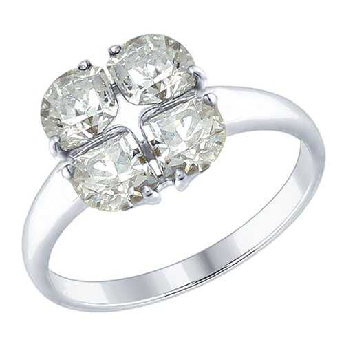Кольцо женское SOKOLOV из серебра со Swarovski Zirconia 89010104 р.19.5 в MEXX
