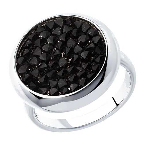 Серебряное кольцо женское с кристаллами Swarovski SOKOLOV 94012428 р.20 в MEXX