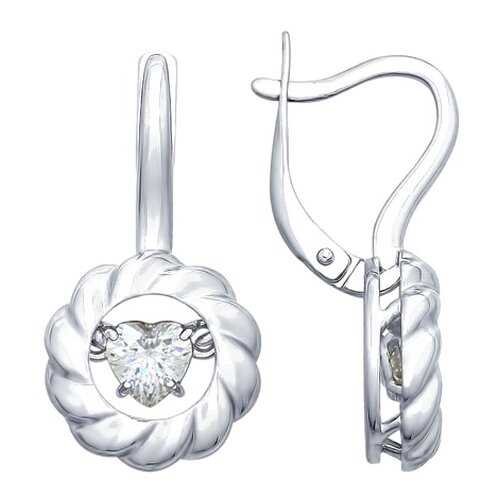 Серьги SOKOLOV из серебра со Swarovski Zirconia 89020091 в MEXX