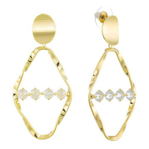 Серьги Corona Style B006E1797602 золотистые в MEXX