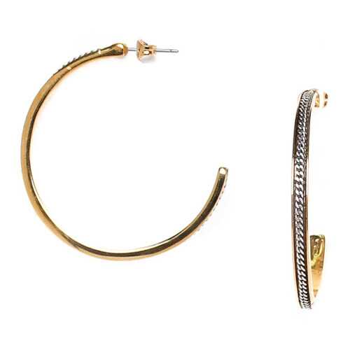 Серьги женские ORI TAO OT-12-29292 серебристые/золотистые в MEXX