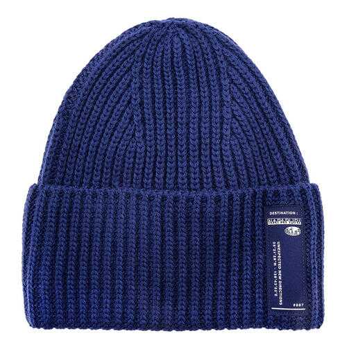 Шапка женская Napapijri N0YKCXVB1 синий ONE SIZE в MEXX