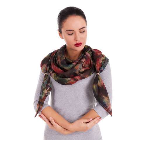 Шарф женский Le Motif Couture BK01-4 разноцветный в MEXX