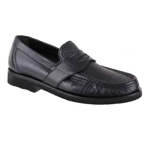 Мокасины мужские ZENUX 77152PNAPPBLBL синие 46 RU в MEXX