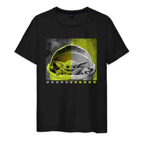 Футболка мужская ВсеМайки 2147267 черная XXXL в MEXX