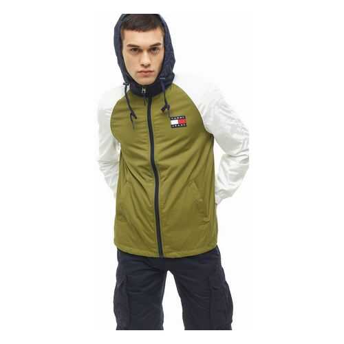 Ветровка мужская Tommy Jeans DM0DM08096 L8Q хаки L в MEXX