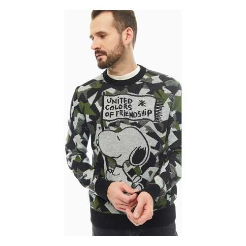 Джемпер мужской United Colors of Benetton 118WK1K16_901 серый M в MEXX