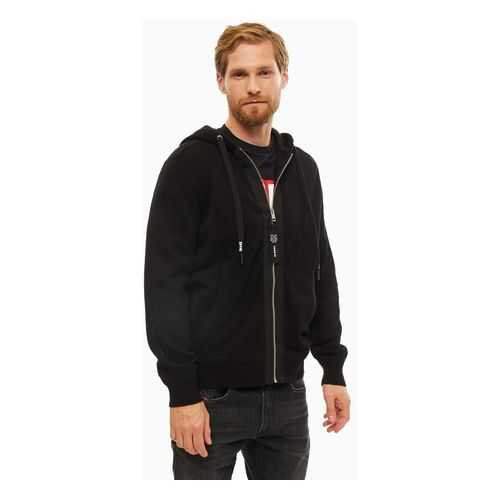 Кардиган мужской DIESEL черный в MEXX