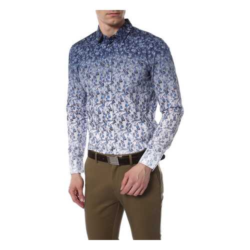 Рубашка мужская BIKKEMBERGS B2BK6010331W синяя L в MEXX
