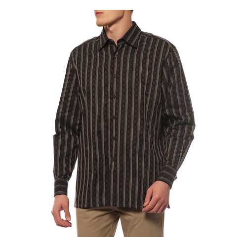 Рубашка мужская Christian Lacroix Homme CO866 коричневая 46 FR в MEXX