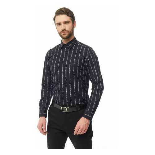 Рубашка мужская Diesel 00S3L9 0LAWM 9XXA черная S в MEXX