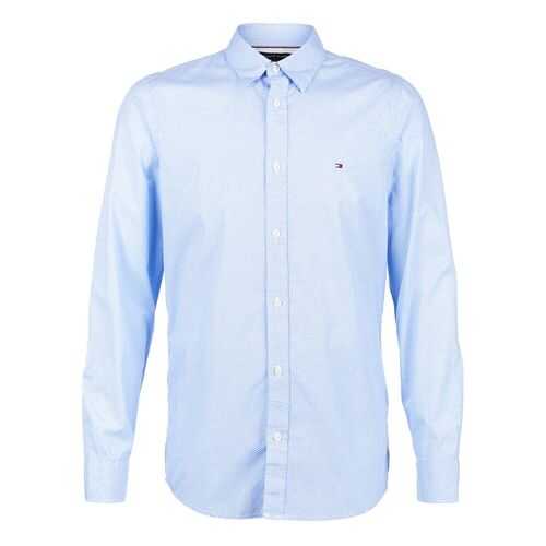 Рубашка мужская Tommy Hilfiger MW0MW12205 0GZ синяя M в MEXX
