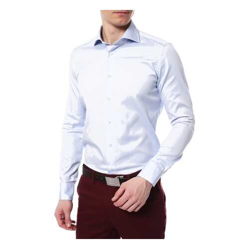 Сорочка мужская ROSSI RS0005 (BAG47A7U UC0804) голубая 44 IT в MEXX