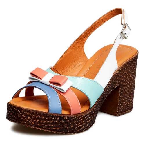 Босоножки женские Alessio Nesca 018067L0 разноцветные 39 RU в MEXX