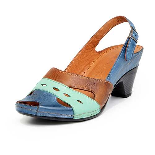 Босоножки женские Alessio Nesca 01806BG0 синие/бирюзовые 38 RU в MEXX