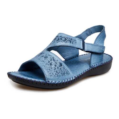 Босоножки женские Alessio Nesca Comfort 019060O0 голубые 38 RU в MEXX