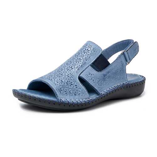 Сандалии женские Alessio Nesca Comfort TR-AMR-099 голубые 40 RU в MEXX