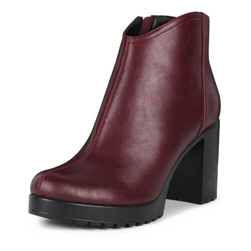 Ботильоны женские T.Taccardi K0391MH-6B бордовые 37 RU в MEXX
