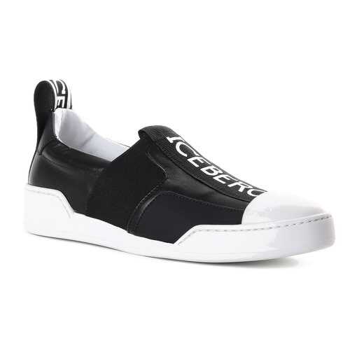 Слипоны женские Iceberg HID1556A черные 38 RU в MEXX