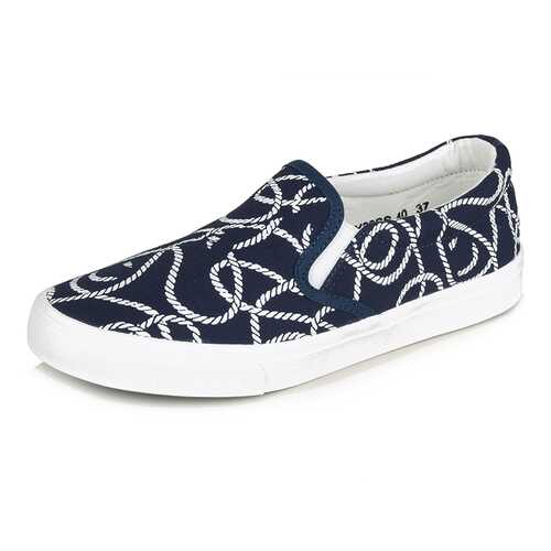 Слипоны женские T.Taccardi ZY20SS-40 синие 38 RU в MEXX
