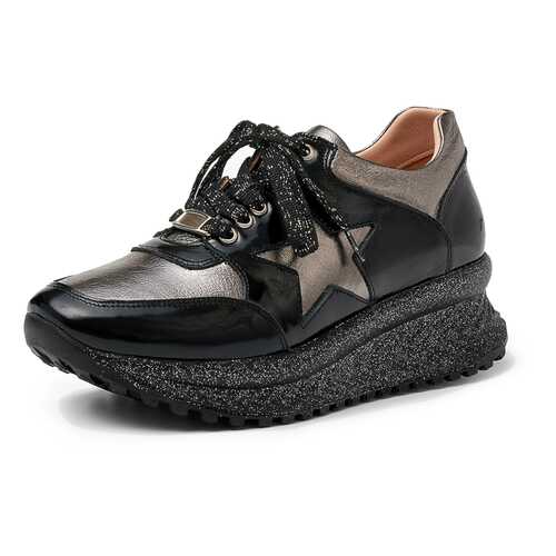 Кроссовки женские Pierre Cardin TR-MN-108-1713 черные/серебристые 40 RU в MEXX
