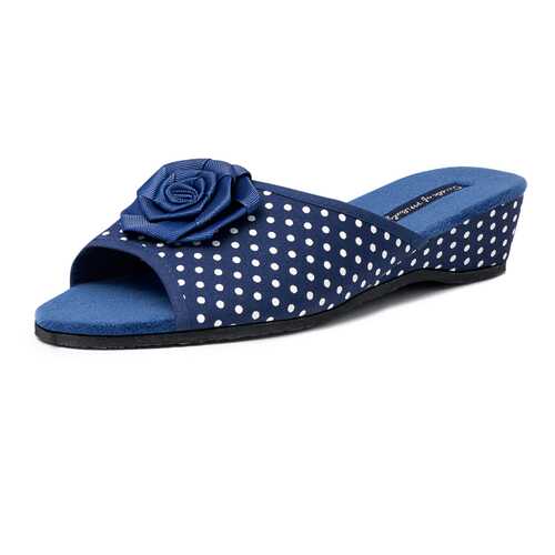 Домашние тапочки женские Smile of Milady DW-O-3-431-02 синие 36 RU в MEXX