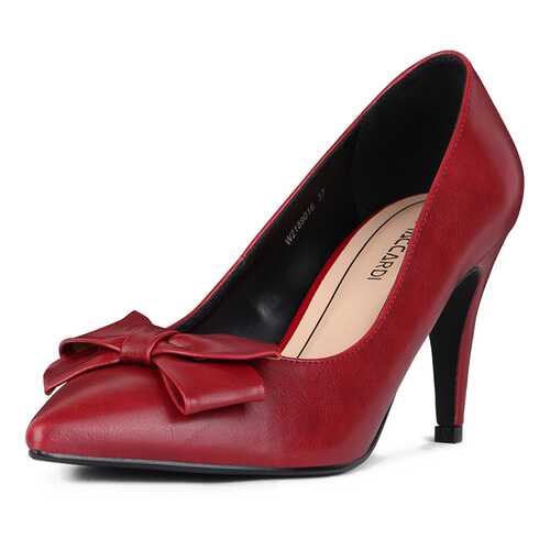 Туфли женские T.Taccardi K0483PM-7B бордовые 40 RU в MEXX