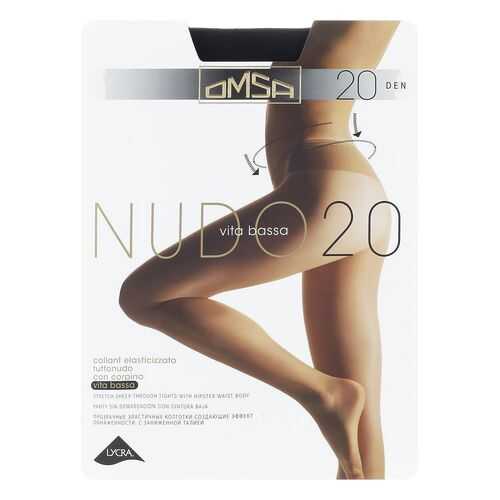 Колготки Omsa NUDO 20 VITA BASSA / Nero (Черный) / 4 (L) в MEXX