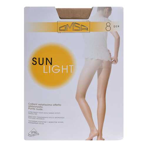 Колготки Omsa SUN LIGHT 8 / Camoscio (Темный загар) / 4 (L) в MEXX