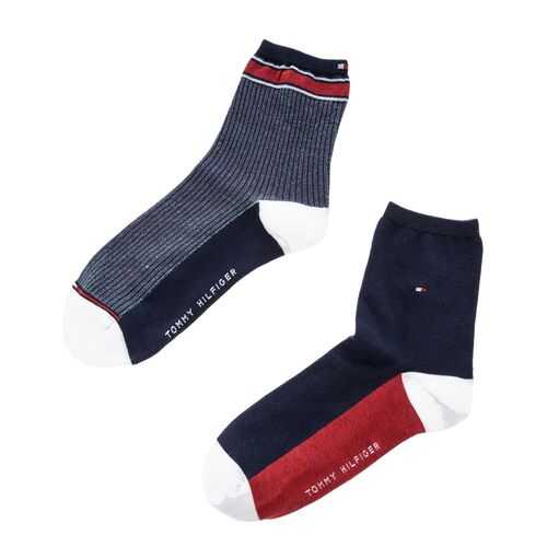 Набор носков женских Tommy Hilfiger 320104001 синих 39-42 US в MEXX