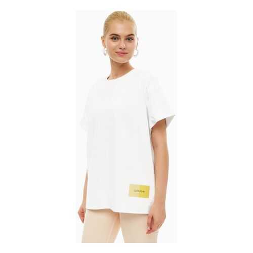 Толстовка женская Calvin Klein K20K200708 108 белая/желтая/черная XS в MEXX