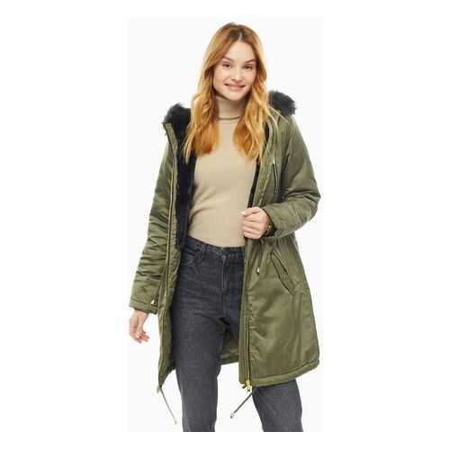 Парка женская b.young 806769 80166 хаки 42 EU в MEXX