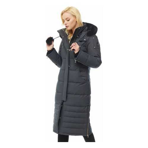 Пуховик женский Moose Knuckles MK4660LLP серый L в MEXX