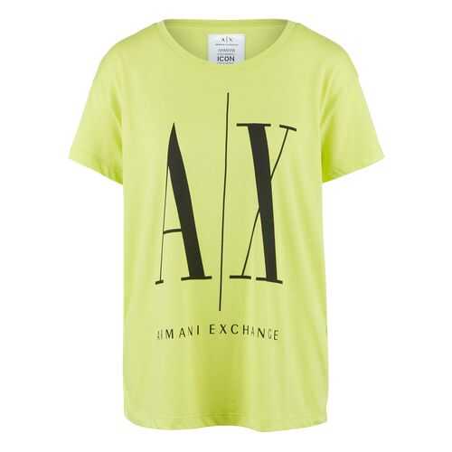 Футболка женская Armani Exchange 8NYTCX YJG3Z желтая XS в MEXX