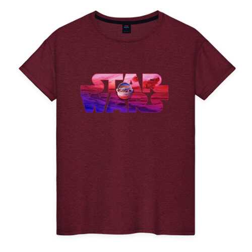 Футболка женская ВсеМайки 2147265 красная XXXL в MEXX