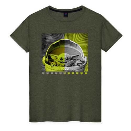 Футболка женская ВсеМайки 2147267 хаки XXXL в MEXX