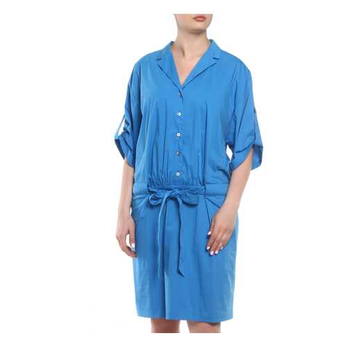 Платье женское Barbara Schwarzer 2128168/33 синее 44 DE в MEXX