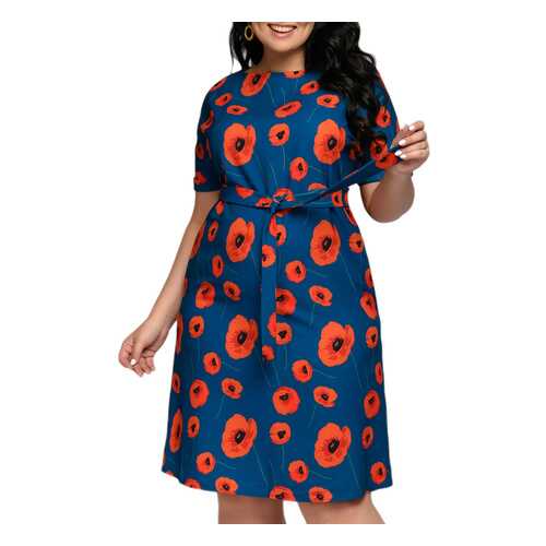 Платье женское D&M by 1001DRESS 0112001-01995TR зеленое M в MEXX
