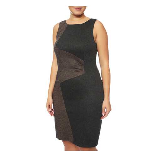 Платье женское Luisa Cerano 768212/1510/7501 серое 44 DE в MEXX