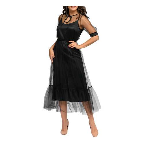 Вечернее платье женское D&M by 1001DRESS DM01734BB черное XS в MEXX